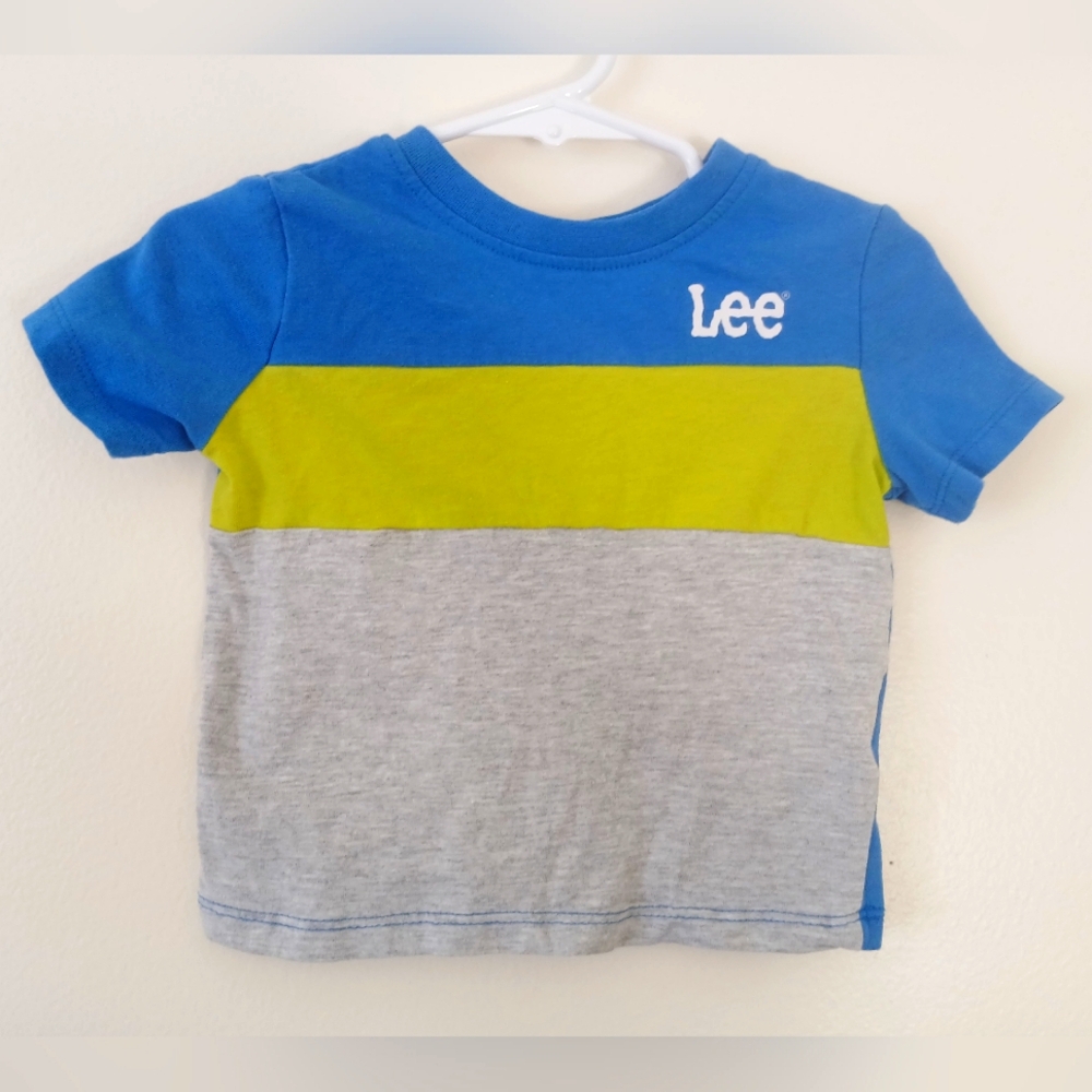 12 Month Boy Short Sleeve Colorblock T-Shirt